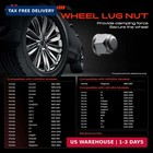 A-premium M12-1 50 Wheel Lug Nuts Compatible With Honda Cr-v Cr-z Crx Civic Acco