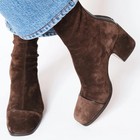 Fashion High-heeled Suede Women s Boots