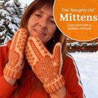 The Naughty List Mittens cozy Knit With A Hidden Attitude middle Finger Glovesjq