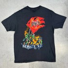 Vintage 80s Slayer World Sacrifice Tour T-shirt 1988 Very Rare Reprint