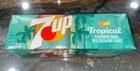 New Limited Edition 7up Tropical Flavored Soda 12 Pack Cans Free Shipping 