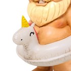 9    Funny Unicorn Pool Float Garden Gnome     Hilarious Lawn Unicorn Garden Gnome