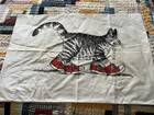 B Kliban Cat With Red Sneakers White Pillowcase