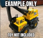 Stickers For Mighty Tonka Turbo Diesel Backhoe Shovel Excavator Back Hoe