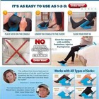 Sock Wearing Slider Aid Device Easy Helps Put Socks Shoes On And Off No Bending