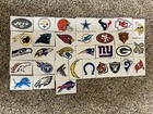 Nfl Logo Football Decal Stickers Pick Your Team 32 Teams Free Shipping  3x4 5in 