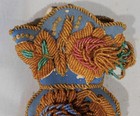 Antique Iroquois Beaded Boot Pin Cushion Mohawk Haudenosaunee Niagara C1890