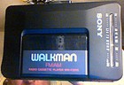 Vintage Sony Walkman Portable Cassette Player Am fm Radio Wm-f2015 Nos New