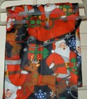 New Junior s Large 11-13 Christmas Santa Print Seamless Ankle Leggings