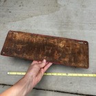 1922 Minnesota License Plate Red Paint 16 1 8 X 5 1 2  Mn Minn A125-489