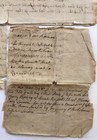 1727 London England  Land Indenture Document   Baron John Fortesque Aland