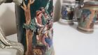 Vintage Gerz Tall 2l German Lidded Beer Stein Outdoor Party  401 B