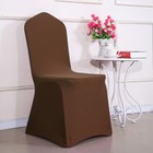 1 4 6pcs Wedding Spandex Stretch Chair Cover Folding Elastic Party Banquet