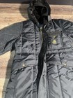 Mens Refrigiwear M Iron-tuff Insulated Coveralls W hood Heavy-duty Cold -black