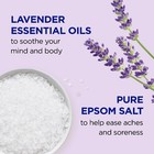 Foaming Bath With Pure Epsom Salt  Soothe   Sleep With Lavender  34 Fl Oz
