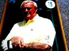 Arnold Palmer Signed   Framed 20 x24  Golf Photo canvas-psa Authenticated c14255