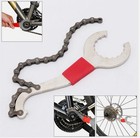 6pcs Bike Tool Kit W  3-in-1 Cassette Remover Wrench Crank Puller Extractor