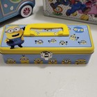 Minions  eye   Metal Lunchbox Handled Tin Box With Carry Handle And Latch