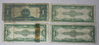  lot Of 4  Vintage  1 1899 Sc And  1 1923 Sc Large Notes   Well To Average Circ 