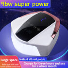 96w Cordless Nail Lamp Professional Rechargeable Uv Led Nail Lamp Nail Dryer Us