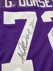 Glenn Dorsey Signed Auto Autograph Custom Jersey Lsu Tigers Jsa W  Nagurski Insc