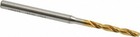 5 Pcs Osg  42 Screw Machine Length Cobalt 2 Flute Twist Drills Tin Coated Japan