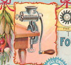 Antique Food Chopper 1800 s Meat Grinder Enterprise Lobster Victorian Trade Card