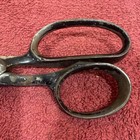 Vintage Antique Inlaid Metal Shears 14    Sewing Tailor Scissors 88u-14 Industrial