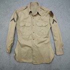 Vintage 50s Us Army 1st Infantry Division Uniform 36l Ike Jacket Big Red One