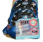 Nuby Quilted Space Backpack With Safety Harness Leash - Adjustable Straps