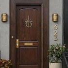 Antique Brass Bethlehem Star Door Knocker  Front Door Decorative Hardware