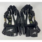 Reebok 10k Griptonite Men 13  Black Silver Excellent Lacrosse Gloves V50865