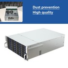 4u Rackmount Server Case 24 X Hot-swappable Sata  ii Or Iii   sas 6g Drive Bays