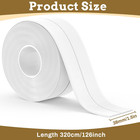 Caulk Tape Waterproof Self Adhesive  3 Rolls Toilet Caulk Sealing Strip  Bathtub