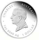 2025 Australia 80th Ann  End Of Wwii Winged Victory 1 Oz Silver Proof Coin