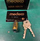Medeco High Security G3 Biaxial Yale Kik Cylinder W  2 Keys   Card - Locksport