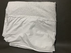 Simply Shabby Chic White Mesh Lace Cotton Duvet Cover Sz Full   Queen