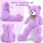 Maogolan Giant Teddy Bear 4 Feet adorable And Cuddly Big Bear Stuffed Animal    