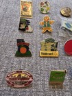Mixed Lot Of 20 Collectible Employee Walmart Lapel Pins With 15 Year Ann  