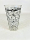 Vintage Federal Glass Bartender Bar Cocktail Mixed Drink 6  Recipe Glass 12 Oz 