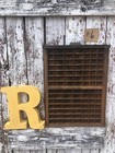 Hamilton Mfg Co Wood Printers Drawer Letterpress Tray Shadowbox Your Choice M 6