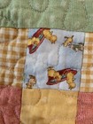 Baby Duck Baby Quilt Soft Colors Cutest Duckies Green Trim Duck Backing 43    X 36