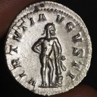 Gordian Iii Antoninianus Hercules Ancient Roman Empire Silver Coin Ch Xf 241ad