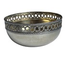 Antique German Round Bowl Silver 800