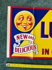 Early 1930 Nos Lucky Penny Chewing Gum Advertisng Poster Rare Lithograph Sign