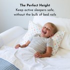 Toddler Bed Bumper Guard     Soft Foam Safety Bed Rail For Toddlers With Non-sl   