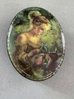 Vintage Russian Fedoskino Hand Made Lacquer Box