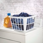 Laundry Basket White 1 25bu