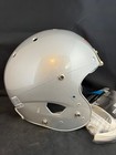 Vtg Schutt Adult Xp Nos Metallic Silver Sz Large Football Helmet New Raiders