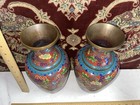 Vintage  Chinese Cloisonne Vases